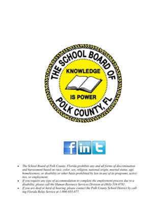 Polk County Public Schools Information | PDF