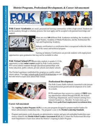 Polk County Public Schools Information | PDF