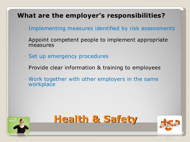 employment responsibilities and rights in health essay 201: understand employment responsibilities and rights in health, social care or children and young people's settings 11 - list the aspects of employment covered by law. employment responsibilities and rights in health essay 201: understand employment responsibilities and rights in health, social care or children and young people's settings 11 - list the aspects of employment covered by law.