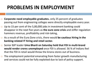 Employment trends in india | PDF