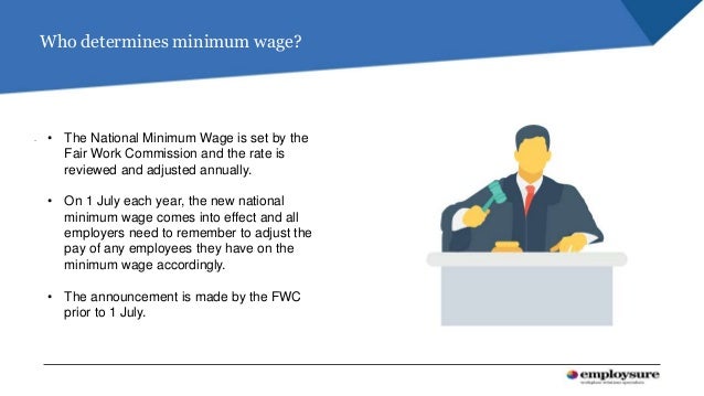 Employsure Workplace Presentation Minimum Wage