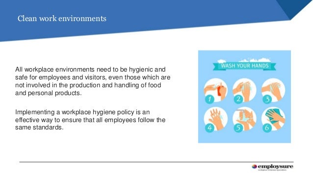 Employsure Workplace Presentation Workplace Hygiene