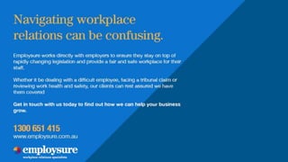 Employsure Workplace Presentation | Managing late employees