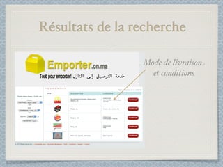 Résultats de la recherche

                 Mode de livraison
                   et conditions
 