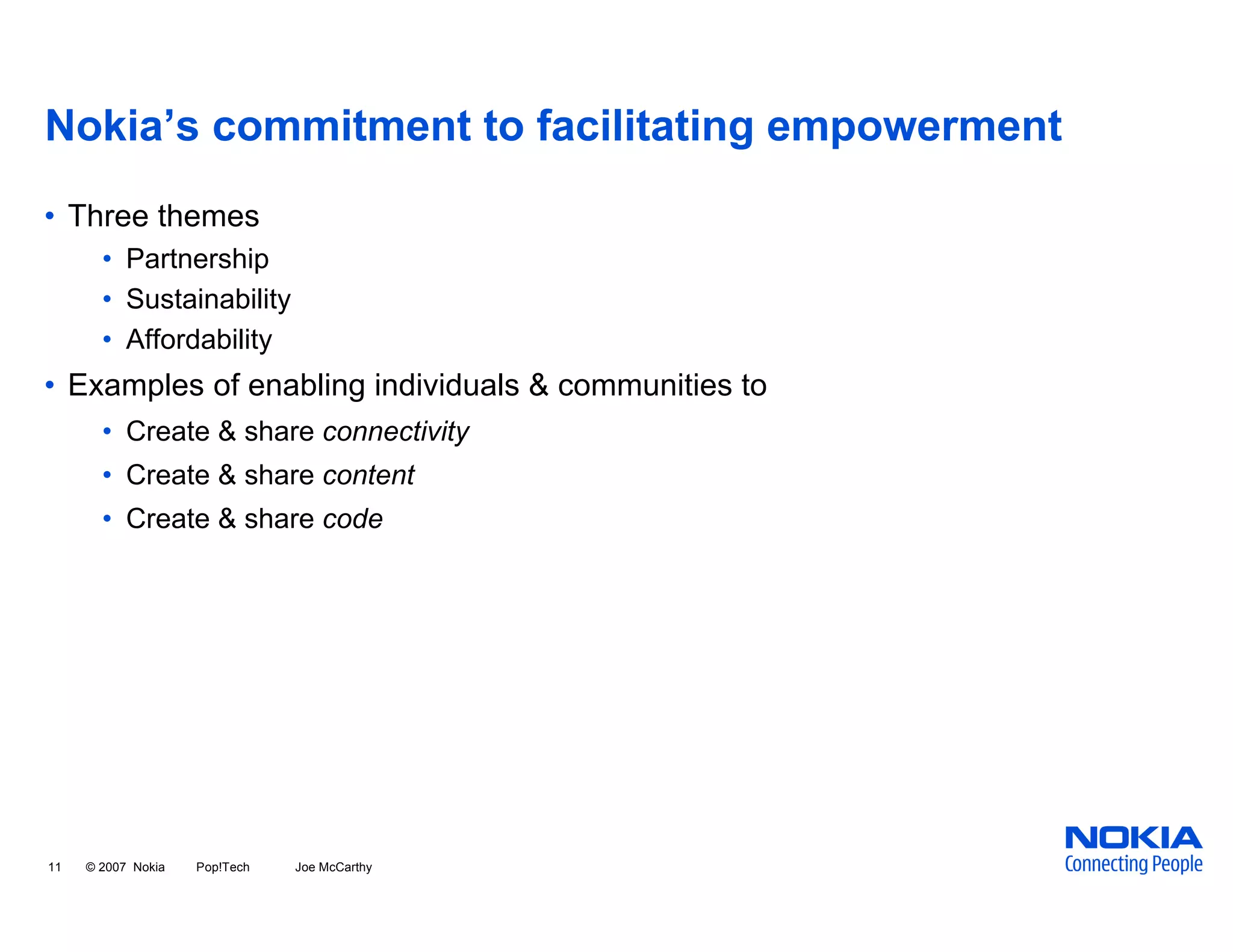 Empowering People through Mobile Technologies in Developing Regions