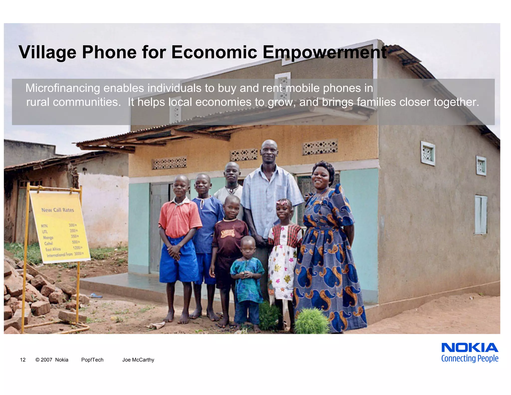 Empowering People through Mobile Technologies in Developing Regions