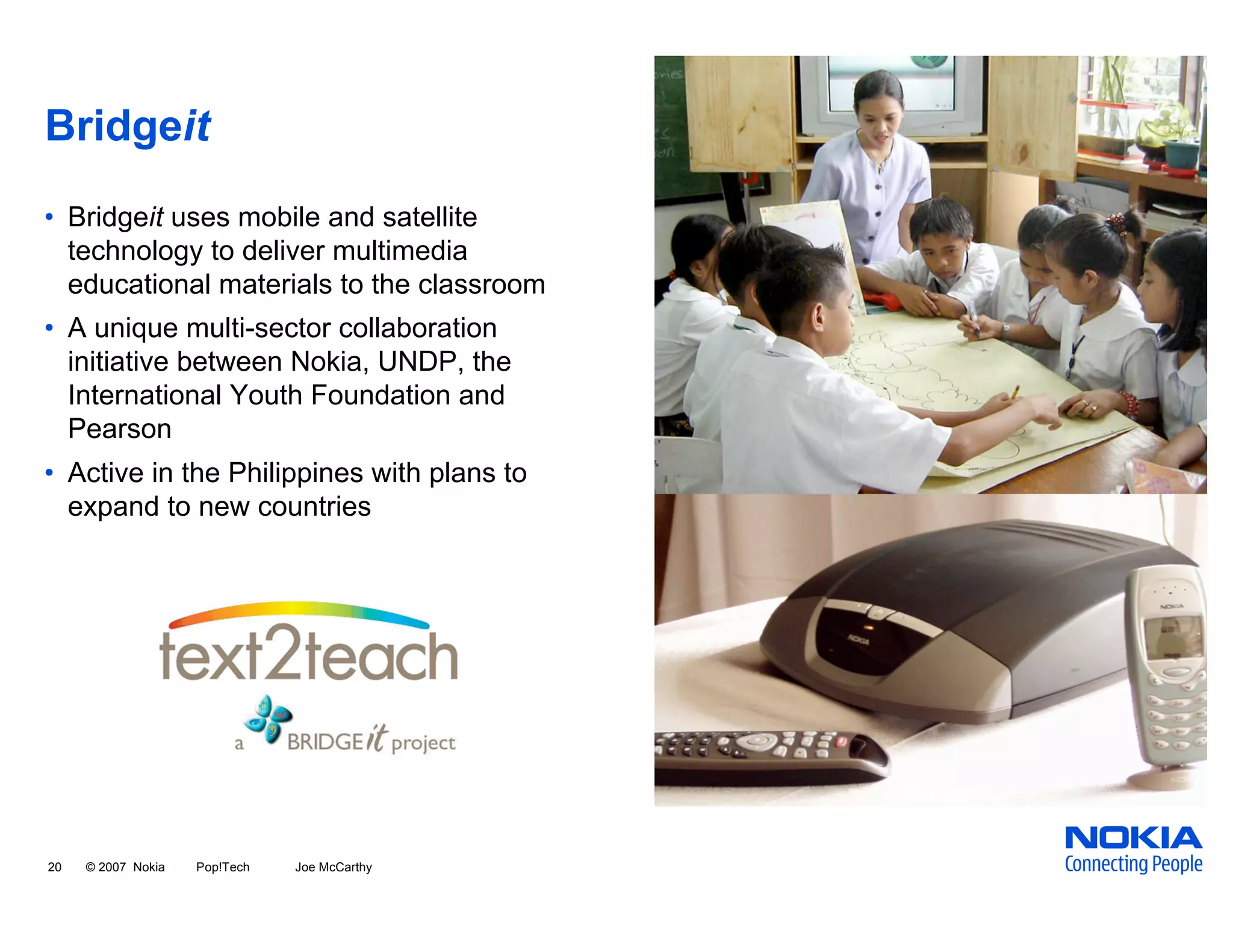 Empowering People through Mobile Technologies in Developing Regions