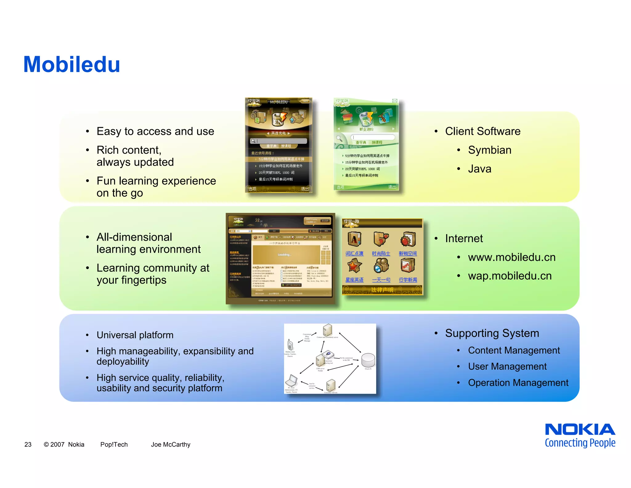 Empowering People through Mobile Technologies in Developing Regions