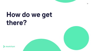 21
How do we get
there?
 