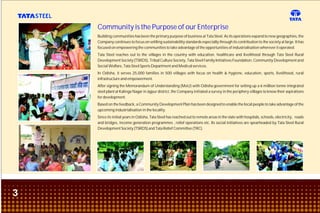 Empowering communities tata steel odisha project, jajpur | PDF