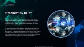 Smart IoT Solutions for India's Future 2025 | PPTX
