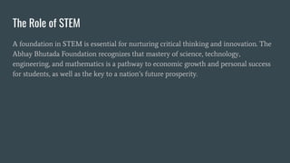 Empowering Underprivileged Students Through STEM with Abhay Bhutada ...