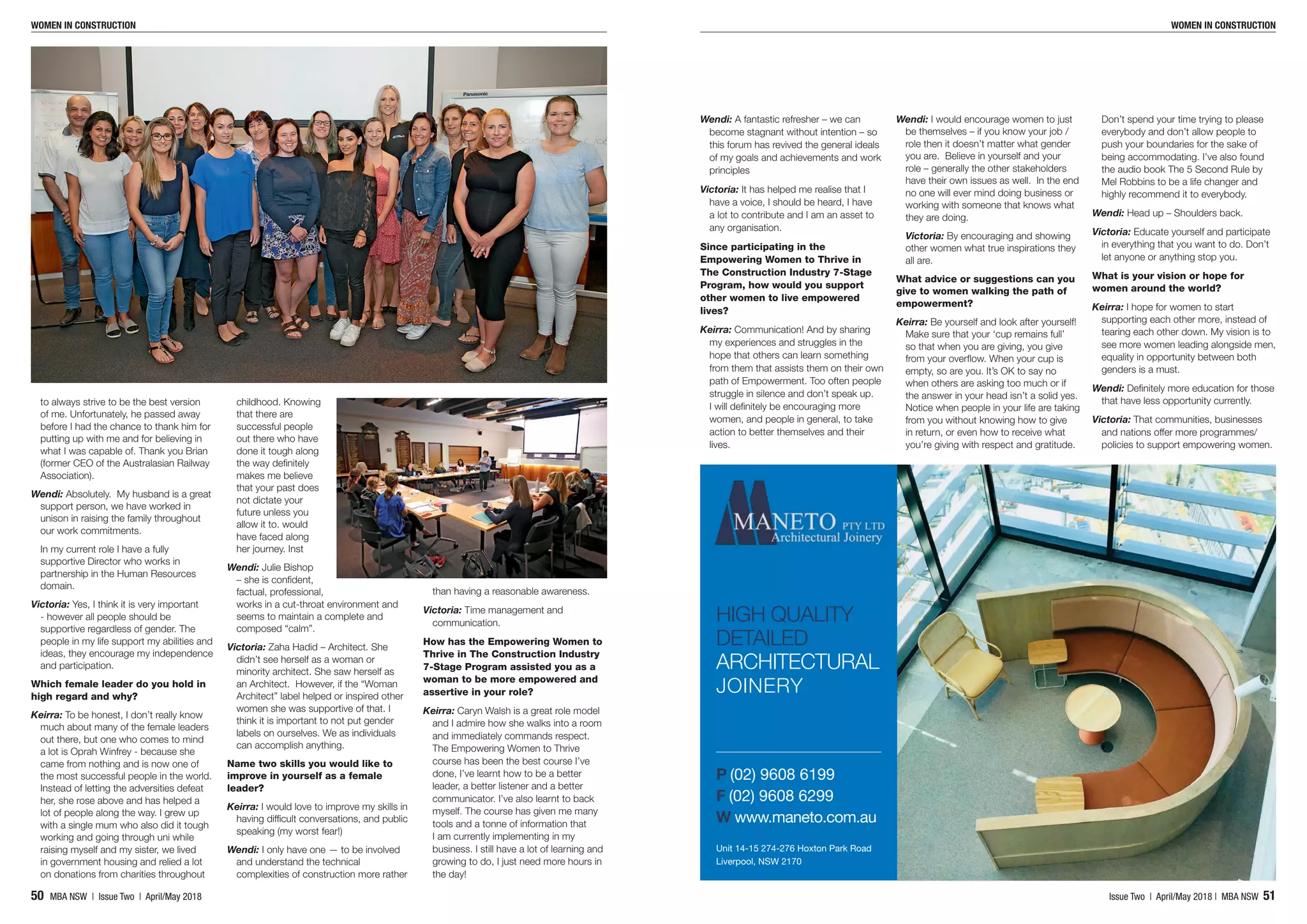 Empowering Women To Thrive In The Construction Industry | PDF