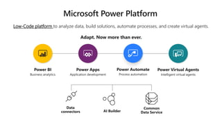 Empowering you  -  Power BI, Power Platform & AI Builder