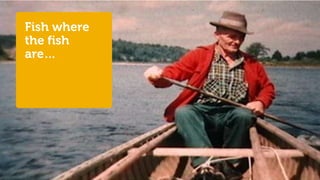 Fish where
     the fish
     are…




24   Confidential   Global Marketing
 