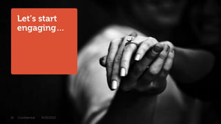 Let’s start
     engaging…




26   Confidential   9/25/2012   Global Marketing
 