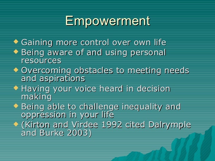 Empowerment