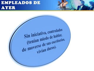 EMPLEADOS DE
AYER
 