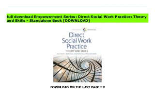 DOWNLOAD ON THE LAST PAGE !!!!
Download direct Empowerment Series: Direct Social Work Practice: Theory and Skills - Standalone Book Don't hesitate Click https://next-download01.blogspot.co.uk/?book=1305633806 Considered the classic source in its field, DIRECT SOCIAL WORK PRACTICE: THEORY AND SKILLS prepares you for effective real-world practice. Packed with case examples, illustrations, and proven learning experiences from the authors and other social work practitioners, the book integrates the major theories and skills that direct social work practitioners need to understand and master. Part of the Brooks/Cole Empowerment Series, the tenth edition is completely up to date and thoroughly integrates the core competencies and recommended practice behaviors outlined in the 2015 Educational Policy and Accreditation Standards (EPAS) set by the Council on Social Work Education (CSWE). Download Online PDF Empowerment Series: Direct Social Work Practice: Theory and Skills - Standalone Book, Download PDF Empowerment Series: Direct Social Work Practice: Theory and Skills - Standalone Book, Download Full PDF Empowerment Series: Direct Social Work Practice: Theory and Skills - Standalone Book, Download PDF and EPUB Empowerment Series: Direct Social Work Practice: Theory and Skills - Standalone Book, Read PDF ePub Mobi Empowerment Series: Direct Social Work Practice: Theory and Skills - Standalone Book, Reading PDF Empowerment Series: Direct Social Work Practice: Theory and Skills - Standalone Book, Download Book PDF Empowerment Series: Direct Social Work Practice: Theory and Skills - Standalone Book, Download online Empowerment Series: Direct Social Work Practice: Theory and Skills - Standalone Book, Download Empowerment Series: Direct Social Work Practice: Theory and Skills - Standalone Book pdf, Read epub Empowerment Series: Direct Social Work Practice: Theory and Skills - Standalone Book, Read pdf Empowerment Series: Direct Social Work Practice: Theory and Skills -
Standalone Book, Read ebook Empowerment Series: Direct Social Work Practice: Theory and Skills - Standalone Book, Download pdf Empowerment Series: Direct Social Work Practice: Theory and Skills - Standalone Book, Empowerment Series: Direct Social Work Practice: Theory and Skills - Standalone Book Online Read Best Book Online Empowerment Series: Direct Social Work Practice: Theory and Skills - Standalone Book, Download Online Empowerment Series: Direct Social Work Practice: Theory and Skills - Standalone Book Book, Read Online Empowerment Series: Direct Social Work Practice: Theory and Skills - Standalone Book E-Books, Read Empowerment Series: Direct Social Work Practice: Theory and Skills - Standalone Book Online, Read Best Book Empowerment Series: Direct Social Work Practice: Theory and Skills - Standalone Book Online, Download Empowerment Series: Direct Social Work Practice: Theory and Skills - Standalone Book Books Online Read Empowerment Series: Direct Social Work Practice: Theory and Skills - Standalone Book Full Collection, Read Empowerment Series: Direct Social Work Practice: Theory and Skills - Standalone Book Book, Download Empowerment Series: Direct Social Work Practice: Theory and Skills - Standalone Book Ebook Empowerment Series: Direct Social Work Practice: Theory and Skills - Standalone Book PDF Download online, Empowerment Series: Direct Social Work Practice: Theory and Skills - Standalone Book pdf Download online, Empowerment Series: Direct Social Work Practice: Theory and Skills - Standalone Book Download, Download Empowerment Series: Direct Social Work Practice: Theory and Skills - Standalone Book Full PDF, Read Empowerment Series: Direct Social Work Practice: Theory and Skills - Standalone Book PDF Online, Read Empowerment Series: Direct Social Work Practice: Theory and Skills - Standalone Book Books Online, Download Empowerment Series: Direct Social Work Practice: Theory and Skills - Standalone Book
Full Popular PDF, PDF Empowerment Series: Direct Social Work Practice: Theory and Skills - Standalone Book Download Book PDF Empowerment Series: Direct Social Work Practice: Theory and Skills - Standalone Book, Read online PDF Empowerment Series: Direct Social Work Practice: Theory and Skills - Standalone Book, Download Best Book Empowerment Series: Direct Social Work Practice: Theory and Skills - Standalone Book, Download PDF Empowerment Series: Direct Social Work Practice: Theory and Skills - Standalone Book Collection, Read PDF Empowerment Series: Direct Social Work Practice: Theory and Skills - Standalone Book Full Online, Download Best Book Online Empowerment Series: Direct Social Work Practice: Theory and Skills - Standalone Book, Download Empowerment Series: Direct Social Work Practice: Theory and Skills - Standalone Book PDF files, Download PDF Free sample Empowerment Series: Direct Social Work Practice: Theory and Skills - Standalone Book, Download PDF Empowerment Series: Direct Social Work Practice: Theory and Skills - Standalone Book Free access, Download Empowerment Series: Direct Social Work Practice: Theory and Skills - Standalone Book cheapest, Read Empowerment Series: Direct Social Work Practice: Theory and Skills - Standalone Book Free acces unlimited
full download Empowerment Series: Direct Social Work Practice: Theory
and Skills - Standalone Book [DOWNLOAD]
 