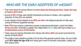 Empowerment of farmers through ict and mobile apps | PPTX