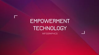 EMPOWERMENT
TECHNOLOGY
INFOGRAPHICS
 