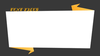 → Often created in word
processing software
programs
TEXT FILES
 