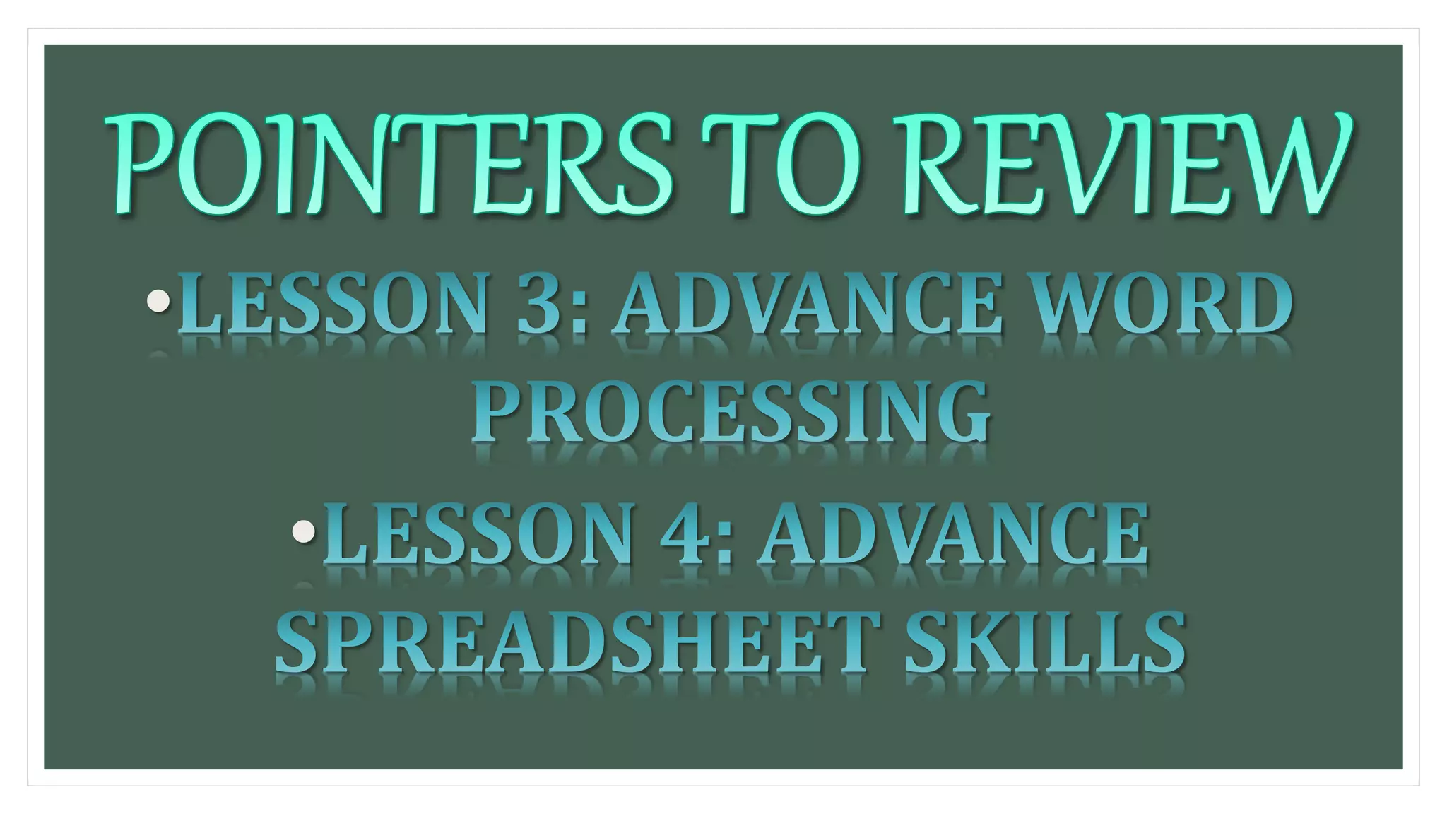 Empowerment Technology Lesson 4