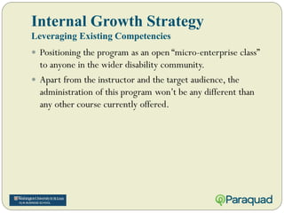 Empowerment through micro enterprise Slide 17