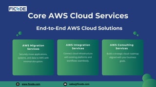Empower Your Business with Scalable and Secure AWS Cloud Services | PDF