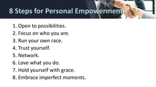 Empower yourself for growth self and organization | PPTX
