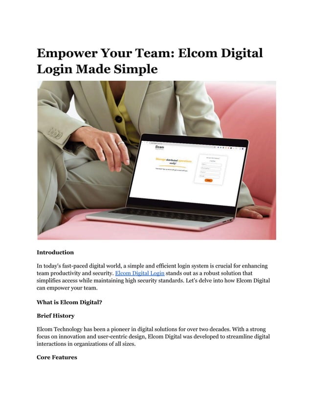 Empower Your Team_ Elcom Digital Login Made Simple.pdf