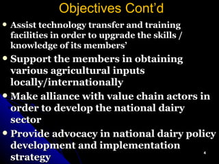 Challenges and Opportunities for Dairy Development in Ethiopia