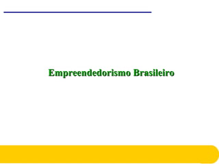 Empreendedorismo BrasileiroEmpreendedorismo Brasileiro
 