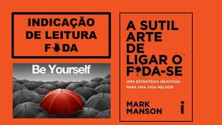 INDICAÇÃO
DE LEITURA
F DA
 