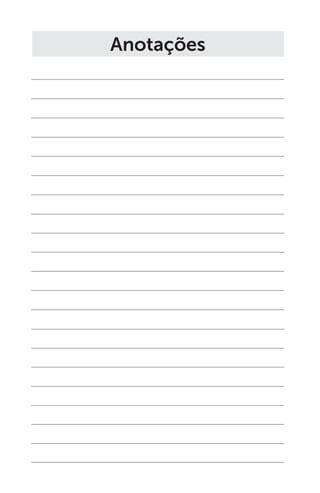 Anotações
 