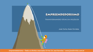 Empreendedorismo – Todos os direitos reservados © Prof. Dr. José Dornelas – www.josedornelas.com.br
 