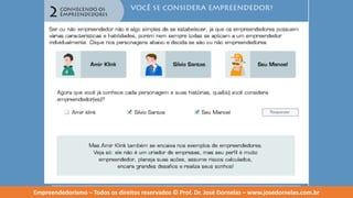 Empreendedorismo   modulo 2