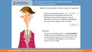 Empreendedorismo   modulo 2
