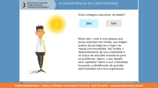 Empreendedorismo   modulo 3