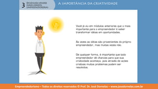 Empreendedorismo   modulo 3