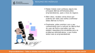 Empreendedorismo   modulo 6