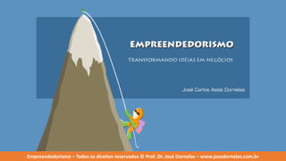 Empreendedorismo – Todos os direitos reservados © Prof. Dr. José Dornelas – www.josedornelas.com.br
 