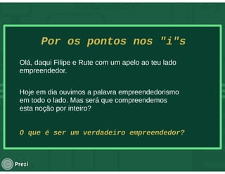 Empreendedorismo redefinido