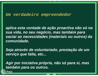 Empreendedorismo redefinido
