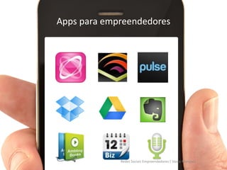 Apps para empreendedores
Redes Sociais Empreendedores | Vasco Marques
 