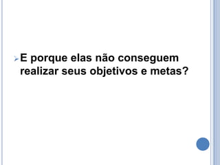 O empreendedor tem que ter autoconfiança, isto é, acredita em si mesmo. A crença em si mesmo faz o indivíduo arriscar mais, ousar, oferecer-se para realizar tarefas desafiadoras, enfim, torna-o mais empreendedor. 
