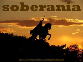 soberania


 http://www.ﬂickr.com/photos/22017189@N00/48663700/
 