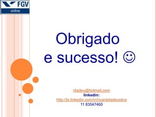 Lista de experiências