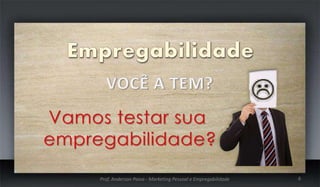Prof. Anderson Paiva - Marketing Pessoal e Empregabilidade

6

 