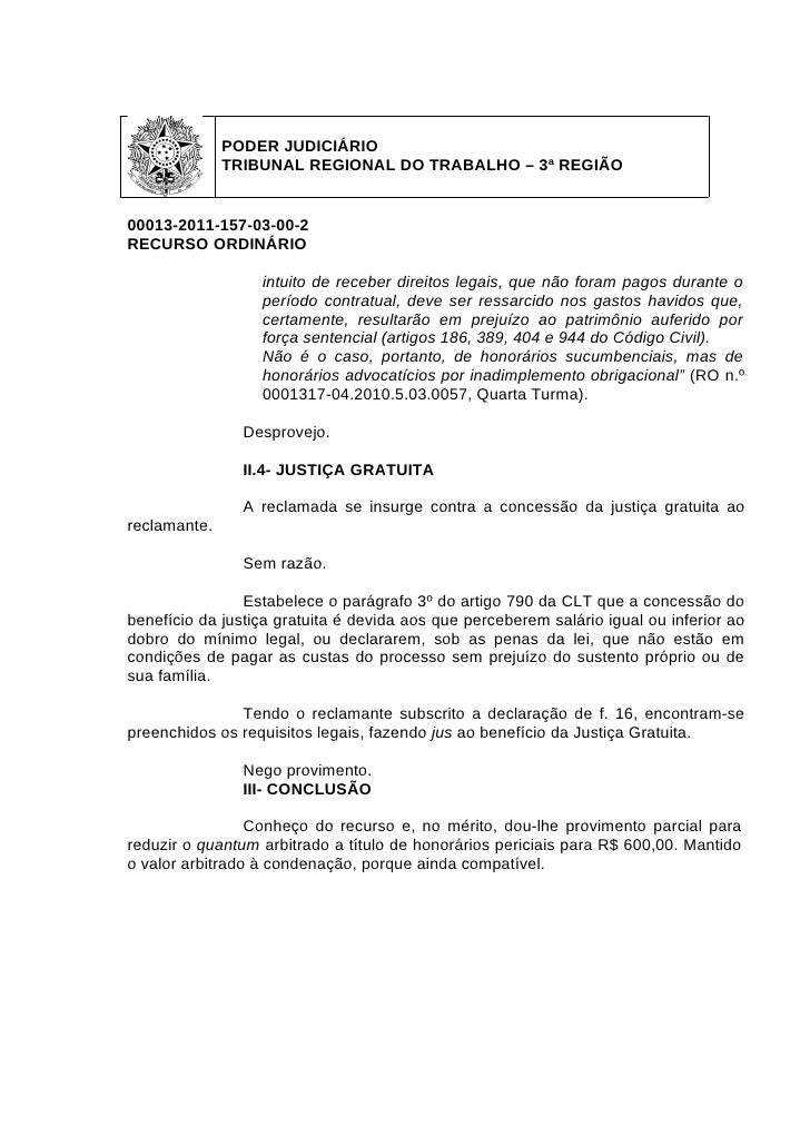 Artigo 791 clt